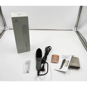 Aberlite EDC Premium‎ Beard Straightener & Hair Brush Men Professional Straight